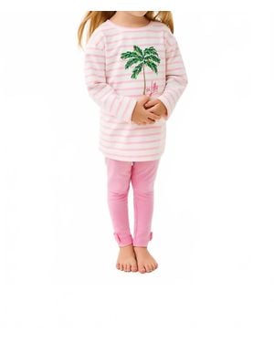 Lilly Pulitzer Girls Mini Ballad Sweatshirt - Red
