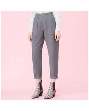 Rebecca Taylor La Vie High Waist Pants - Pink