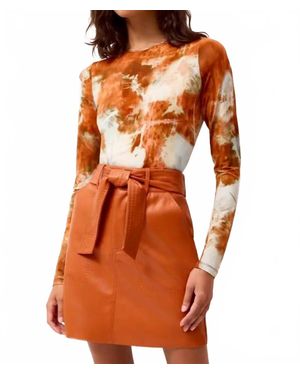 Marie Oliver Vallie Mini Skirt - Orange