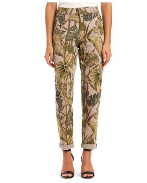 Mavi Denise Twill Pants - Yellow