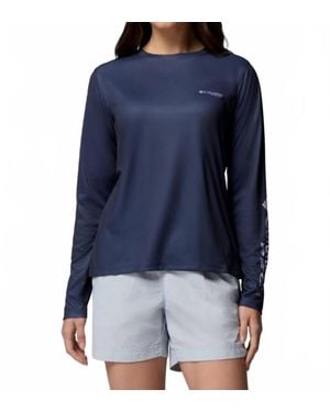 Columbia Tidal Original Chill Long Sleeve Shirt - Blue