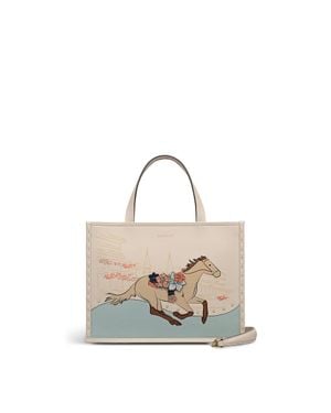 Radley Kentucky Derby Spring 2026 Ziptop Satchel Bag - White