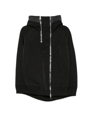 DUNO Short Padded Cape-Style Jacket - Black