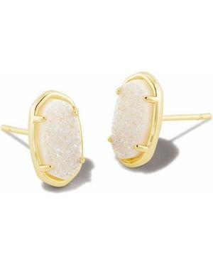 Kendra Scott Emilie Stud Earrings - White