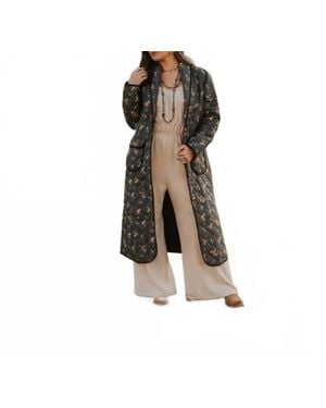 Tasha Polizzi Quilted Cowboy Coat - Multicolor