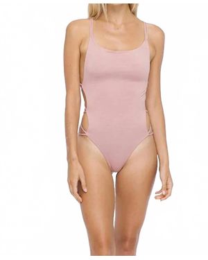 Indah Whip Cream Bodysuit - Pink