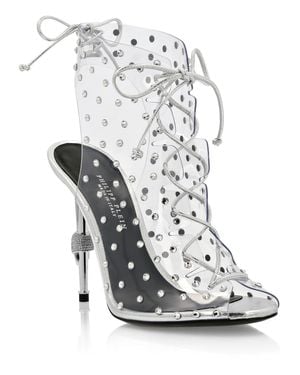 Philipp Plein Sandals High Heels Original - White