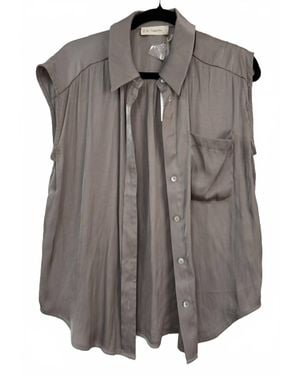 By Together Sleeveless Blouse - Gray