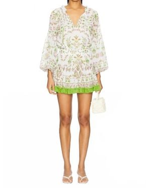 MISA Los Angles Elisabetta Mini Dress - Yellow