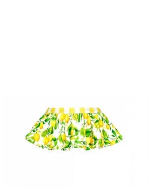 Lia Sahara Reversible Ruffle Belt - Yellow