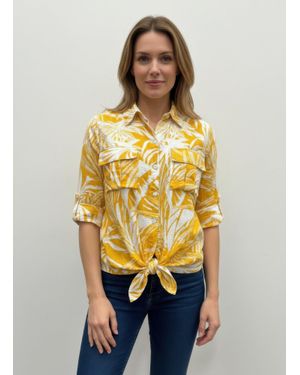 TRUEDAMES Unique Spectrum Blouse - Yellow