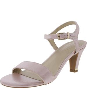 Kenneth Cole Buckle Manmade Ankle Strap - Brown