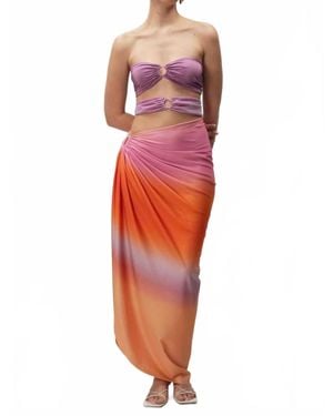 Baobab Isla Maxi Dress - Red