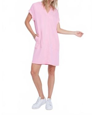 Renuar Soft Breeze Luxe Mini Dress - Pink