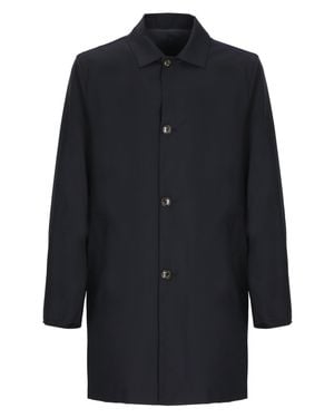 Montecore Dark Wool Buttoned Jacket - Blue