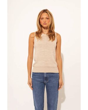 John + Jenn Eli Knit Top - Blue
