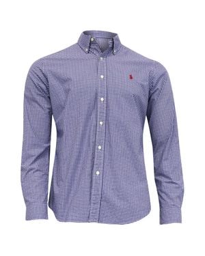 Ralph Lauren Gingham Shirt - Blue