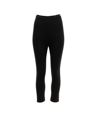 Valentino Garavani Jersey Leggings - Black