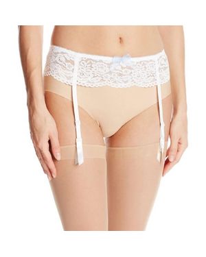 Wacoal Ciao Bella Garter Belt - Natural