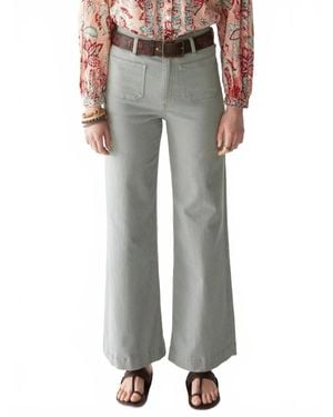 MAISON HOTEL Heritage Edna Wide-Leg Pant - Gray