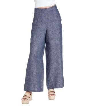 Eva Franco Hepburn Pant - Blue