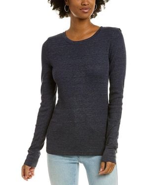 Michael Stars Julie Thermal Top - Blue