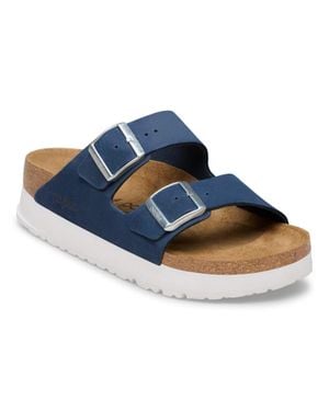 Birkenstock Arizona Flex Platform Sandal - Blue