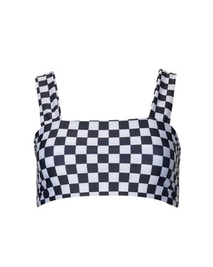 Salt Gypsy Luna Crop Swim Top - Blue