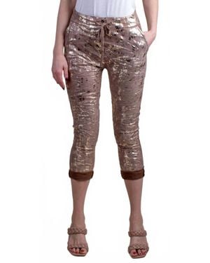Gigi Moda Grazina Tie-Waist Pants - Gray