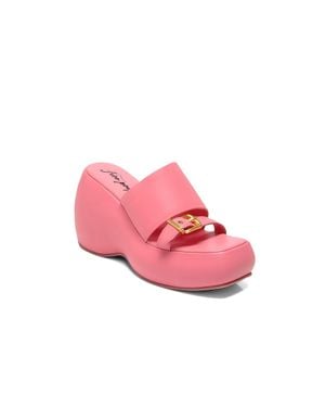 Free People Mila Wedge Sandal - Pink