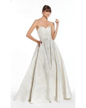Alyce Paris Secret Strapless Ball Gown - White