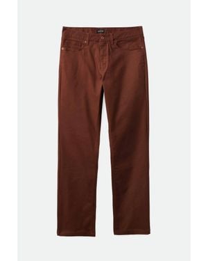 Brixton Builders 5 Pocket Pants - Brown