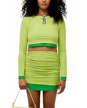 Simon Miller Mesh Mimsy Top - Green