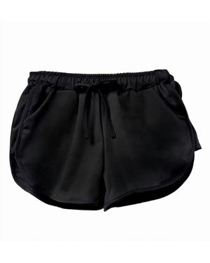 The Athletic Side Of Us Act Self Short Shorts - Black