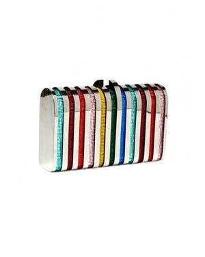 Emm Kuo Rodeo Clutch - White