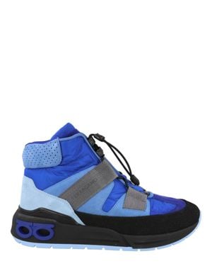 Ferragamo Leonida High-Top Sneakers - Blue