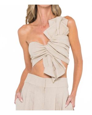 JBQ Oyster Top - White