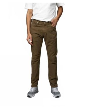 C.O.F. Studio Tapered Moleskin Jeans - Green