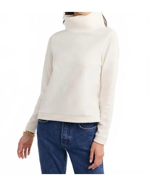 Dudley Stephens Park Slope Turtleneck Top - White