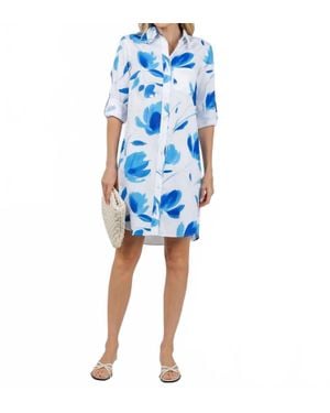 Finley Alex Shirt Dress - Blue