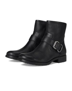 Söfft Brie Sf0103401 Boots Leather Ankle Bootie Zogg2923 - Black