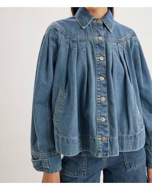 Merlette Easton Denim Jacket - Blue