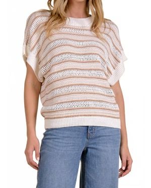 Elan Open Knit Sweater - Multicolor
