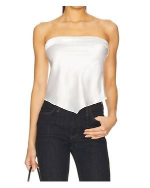 Heartloom Eris Strapless Top - White
