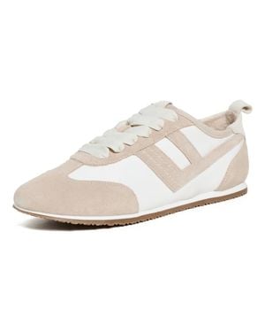 Free People Ace Tennis Shoes, Chalk/Desert Sand - White