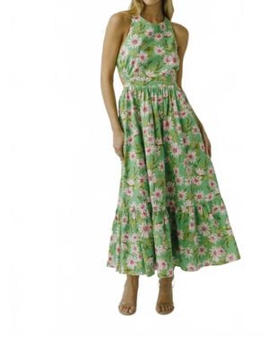 Storia Envy Midi Dress - Green