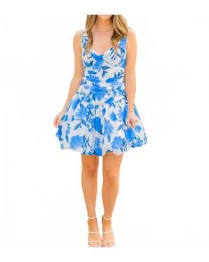 One And Only Collective Callaway Dress - Blue
