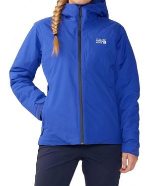 Mountain Hardwear Stretch-Ozonic Insulated Jacket - Blue