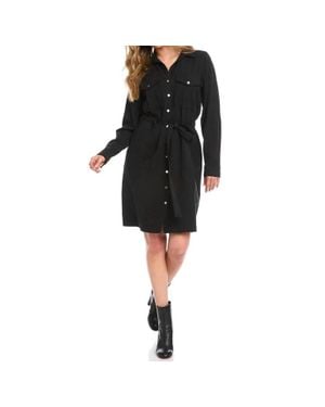 Karen Kane Brandi Shirtdress - Black