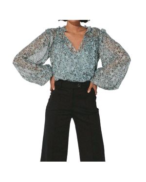 Cleobella Loretta Blouse - Gray